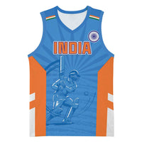 Custom India Cricket Basketball Jersey Go Champions - Wonder Print Shop
