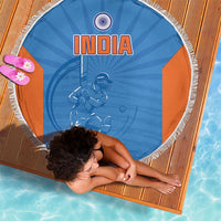 India Cricket Beach Blanket Go Champions - Wonder Print Shop