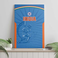 India Cricket Canvas Wall Art Go Champions - Wonder Print Shop