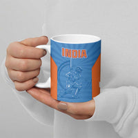 Custom India Cricket Ceramic Mug Go Champions - Wonder Print Shop