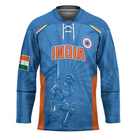 Custom India Cricket Hockey Jersey Go Champions - Wonder Print Shop