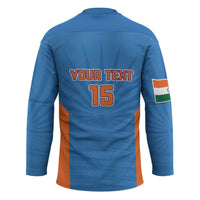 Custom India Cricket Hockey Jersey Go Champions - Wonder Print Shop