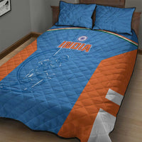 India Cricket Quilt Bed Set Go Champions - Wonder Print Shop