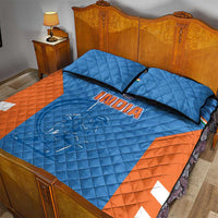 India Cricket Quilt Bed Set Go Champions - Wonder Print Shop