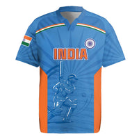 Custom India Cricket Rugby Jersey Go Champions - Wonder Print Shop