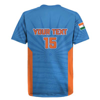 Custom India Cricket Rugby Jersey Go Champions - Wonder Print Shop