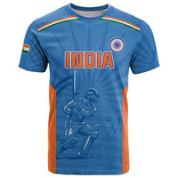Custom India Cricket T Shirt Go Champions - Wonder Print Shop