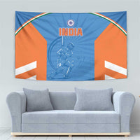 India Cricket Tapestry Go Champions - Wonder Print Shop