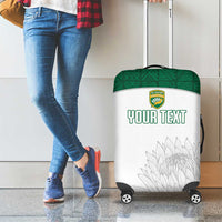 Custom South Africa Cricket Luggage Cover Go Proteas - Wonder Print Shop