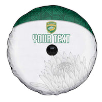 Custom South Africa Cricket Spare Tire Cover Go Proteas - Wonder Print Shop