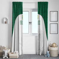 Custom South Africa Cricket Window Curtain Go Proteas - Wonder Print Shop