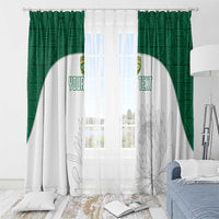 Custom South Africa Cricket Window Curtain Go Proteas - Wonder Print Shop