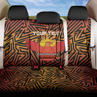 Custom South Africa Eastern Cape Cricket Back Car Seat Cover Go Sunrisers - Wonder Print Shop