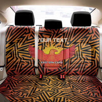 Custom South Africa Eastern Cape Cricket Back Car Seat Cover Go Sunrisers - Wonder Print Shop