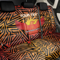 Custom South Africa Eastern Cape Cricket Back Car Seat Cover Go Sunrisers - Wonder Print Shop