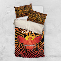 Custom South Africa Eastern Cape Cricket Bedding Set Go Sunrisers - Wonder Print Shop