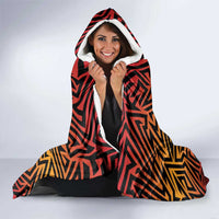 Custom South Africa Eastern Cape Cricket Hooded Blanket Go Sunrisers