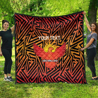 Custom South Africa Eastern Cape Cricket Quilt Go Sunrisers - Wonder Print Shop