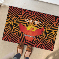 Custom South Africa Eastern Cape Cricket Rubber Doormat Go Sunrisers - Wonder Print Shop