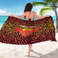 Custom South Africa Eastern Cape Cricket Sarong Go Sunrisers - Wonder Print Shop