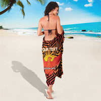Custom South Africa Eastern Cape Cricket Sarong Go Sunrisers - Wonder Print Shop