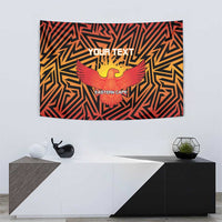 Custom South Africa Eastern Cape Cricket Tapestry Go Sunrisers - Wonder Print Shop