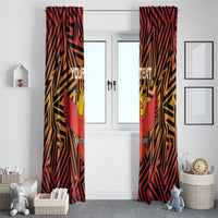 Custom South Africa Eastern Cape Cricket Window Curtain Go Sunrisers - Wonder Print Shop