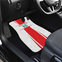 Custom Morocco Football Car Mats Go Champions Atlas Lions - White - Wonder Print Shop