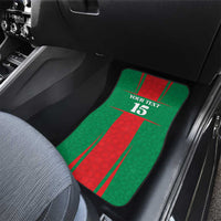 Custom Morocco Football Car Mats Go Champions Atlas Lions - Red - Wonder Print Shop