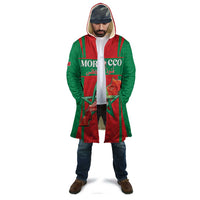 Custom Morocco Football Cloak Go Champions Atlas Lions - Red - Wonder Print Shop