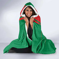 Morocco Football Hooded Blanket Go Champions Atlas Lions - Red - Wonder Print Shop