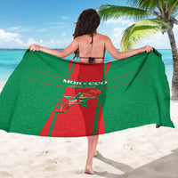 Morocco Football Sarong Go Champions Atlas Lions - Red - Wonder Print Shop