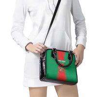 Morocco Football Shoulder Handbag Go Champions Atlas Lions - Red - Wonder Print Shop