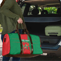 Morocco Football Travel Bag Go Champions Atlas Lions - Red - Wonder Print Shop