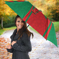 Morocco Football Umbrella Go Champions Atlas Lions - Red - Wonder Print Shop