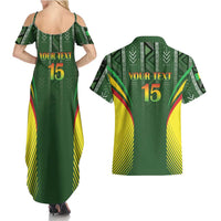 Custom Mali Football Couples Matching Summer Maxi Dress and Hawaiian Shirt Go Champions Les Aigles - Wonder Print Shop