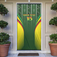 Custom Mali Football Door Cover Go Champions Les Aigles - Wonder Print Shop