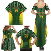 Custom Mali Football Family Matching Summer Maxi Dress and Hawaiian Shirt Go Champions Les Aigles - Wonder Print Shop