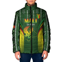 Custom Mali Football Padded Jacket Go Champions Les Aigles - Wonder Print Shop
