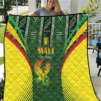 Mali Football Quilt Go Champions Les Aigles - Wonder Print Shop
