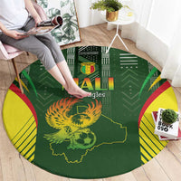 Mali Football Round Carpet Go Champions Les Aigles - Wonder Print Shop