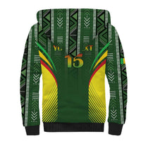 Custom Mali Football Sherpa Hoodie Go Champions Les Aigles - Wonder Print Shop