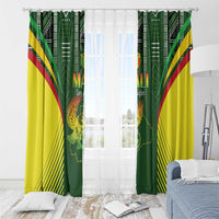 Mali Football Window Curtain Go Champions Les Aigles - Wonder Print Shop