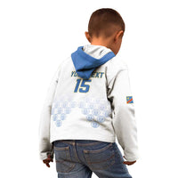 Custom DR Congo Football Kid Hoodie Road To Champions - Wonder Print Shop