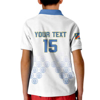 Custom DR Congo Football Kid Polo Shirt Road To Champions - Wonder Print Shop