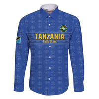 Custom Tanzania Football Family Matching Tank Maxi Dress and Hawaiian Shirt Go Taifa Stars