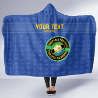 Custom Tanzania Football Hooded Blanket Go Taifa Stars