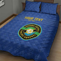 Custom Tanzania Football Quilt Bed Set Go Taifa Stars