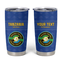 Custom Tanzania Football Tumbler Cup Go Taifa Stars