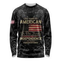 United States Long Sleeve Shirt Semiquincentennial Anniversary - Camo Style